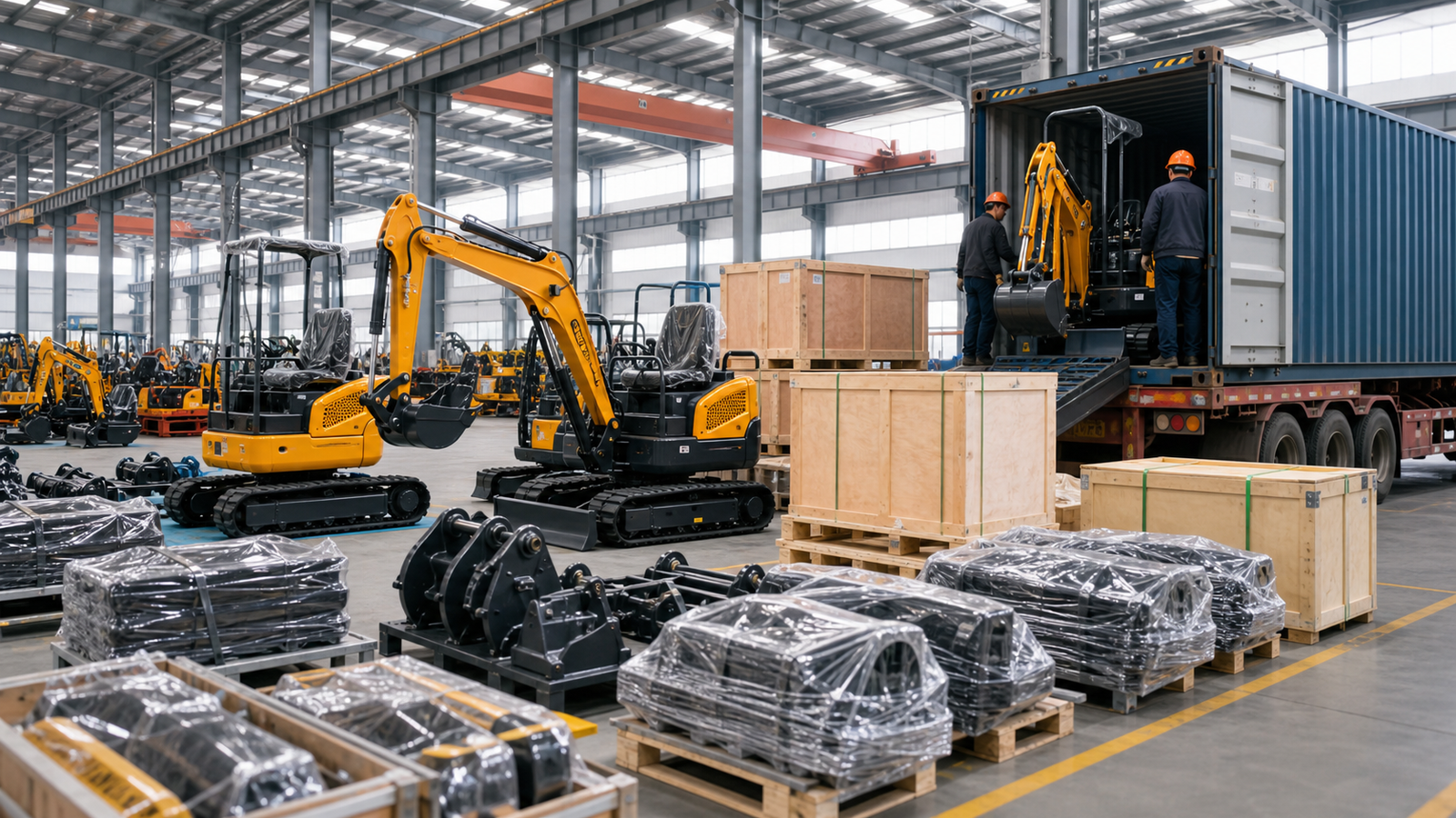 Factory export preparation